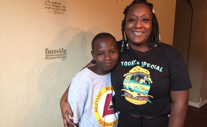 Britany Miller said that she's tried at multiple charter schools to get her son Nicholas Davis, 13, the support he needs. Nicholas was diagnosed with ADHD and depression in elementary school.