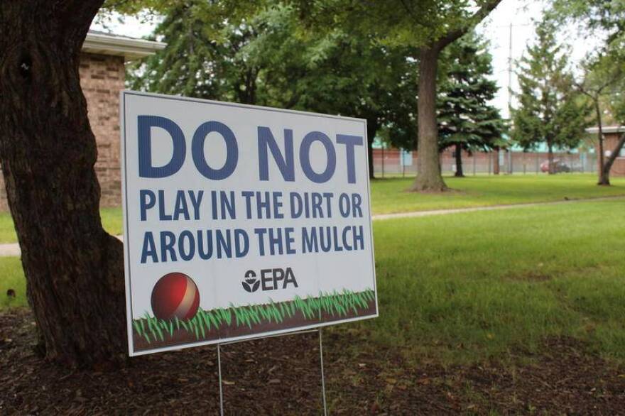 The Calumet neighborhood in East Chicago is part of a federal toxic waste cleanup site contaminated with lead and arsenic.