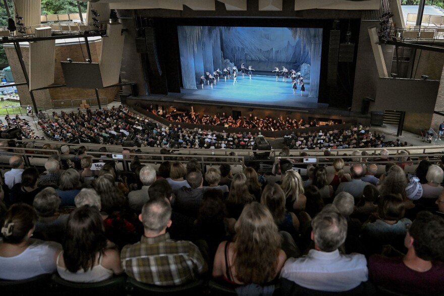 New York City Ballet Family Night in July 2023 at SPAC