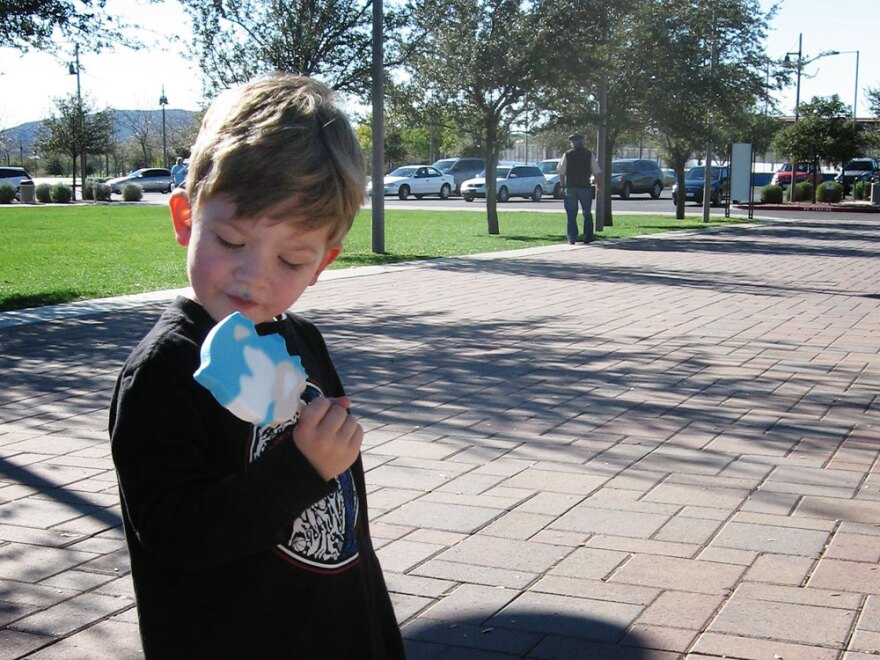 Fountain, the 3-year-old son of NPR member station reporter Sarah Varney, doesn't seem to have much interest in eating healthy foods.