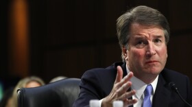 Brett Kavanaugh, answers a question about guns from Sen. Richard Blumenthal, D-Conn., during a third round of questioning on the third day of his Senate Judiciary Committee confirmation hearing.