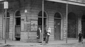 The Haunted Saloon - LaLaurie Mansion Building, New Orleans, 1906