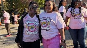 ASU Vice President of Institutional Effectiveness, Strategic Initiatives and Transformation with Women of Hope advocate