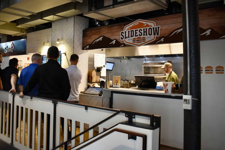 Sideshow Sliders on the second level at Parlor KC.