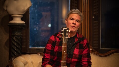 Josh Ritter posing for a photograph