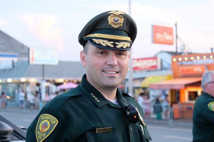 Hampton Police Chief Alex Reno says the day after a recent shooting, he brought his family to a boardwalk arcade. "I feel so strong about the safety of this community."