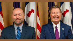 2nd District Councilman Russ Jehl (R) and 5th District Councilman Geoff Paddock (D)