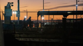 Migrant housing in Brooklyn's Red Hook neighborhood.