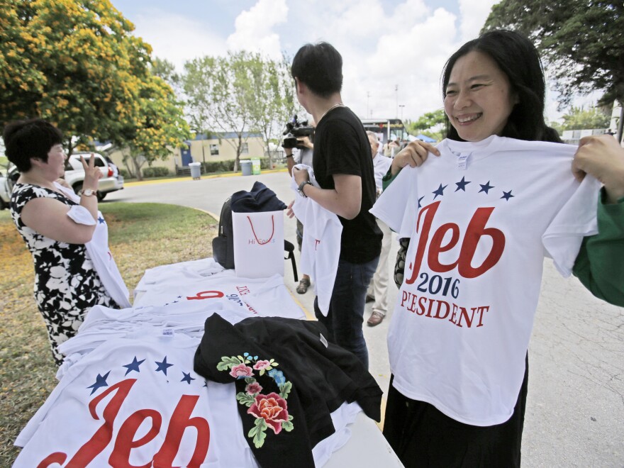 After nearly seven months of "actively exploring" a run for president, former Florida Gov. Jeb Bush officially launched his campaign on Monday in Miami.