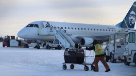 an Alaska Airlines jet