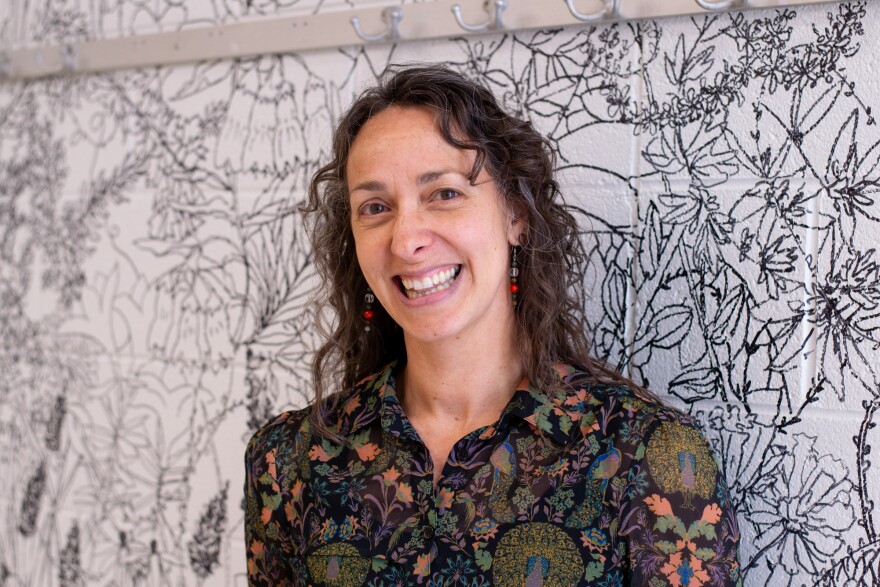 Kadrin Anderson, assistant professor of biology, has taught at Mary Baldwin University for 13 years.