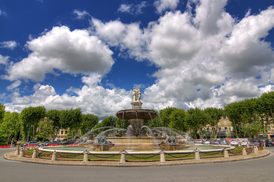 Longworth's mysteries describe Aix's cobbled streets, bubbling fountains and sun-dappled plazas. In "Aix, you slow way, way down," she says. "People have time to talk. I think that's what really attracted me to the city."