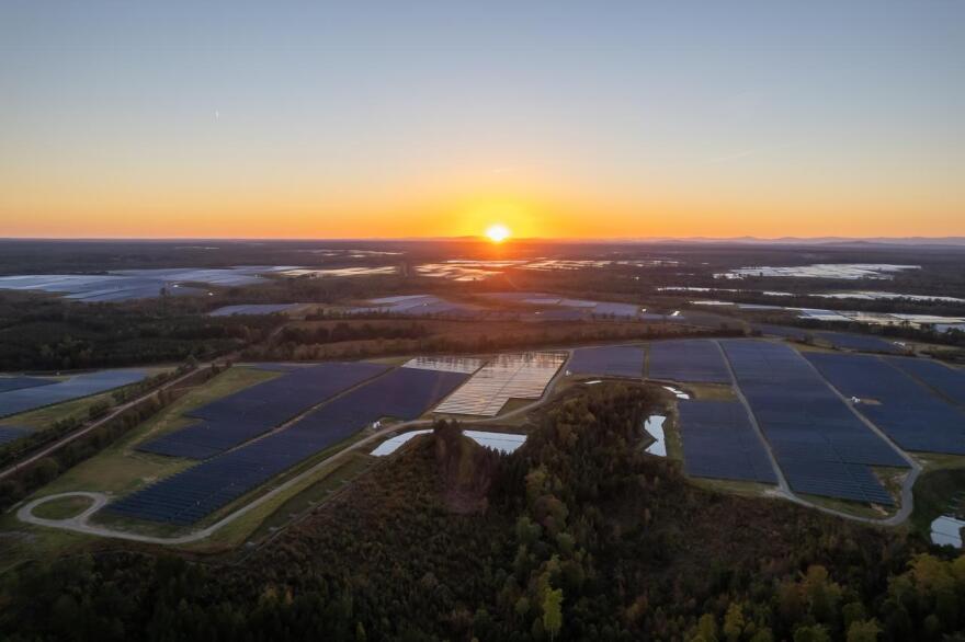AES has covered about 3,500 acres of rural land in Virginia, producing enough energy to power up to half a million homes.