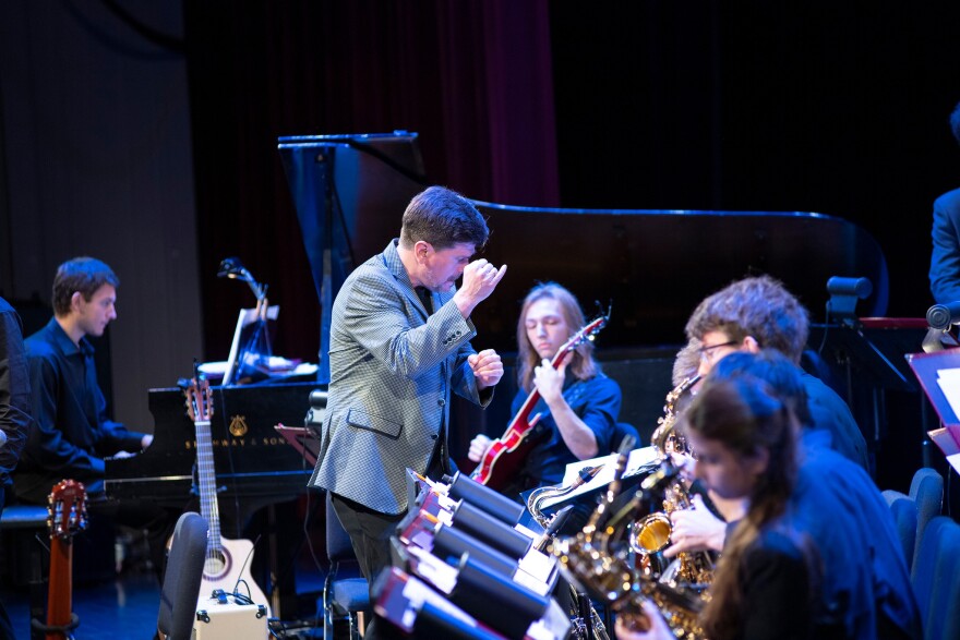 Paul Merrill directs CU Jazz