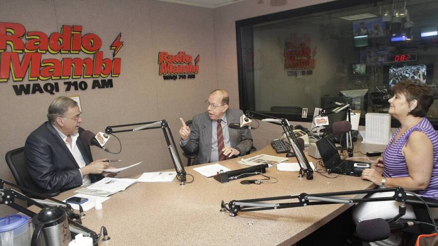 On-air personalities at Miami's Radio Mambi