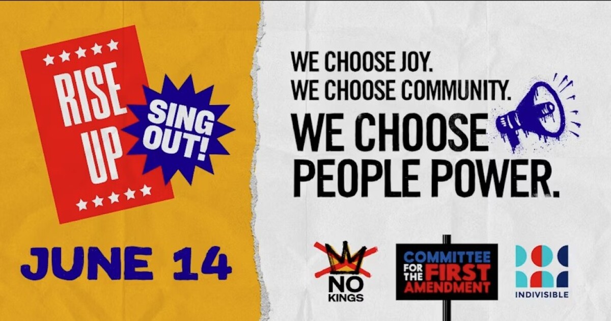 'Rise Up, Sing Out Fort Myers' watch party will livestream national 90-minute concert