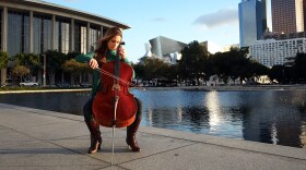 Annie Jacobs-Perkins in downtown Los Angeles. (Photo: Vance Jacobs)