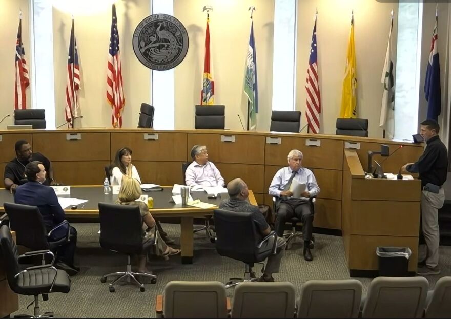 Winter Park City Commissioners discuss proposed changes to the city’s micromobility ordinance during a workshop.