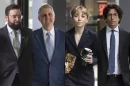 The remaining four members of the so-called “Broadview Six": Brian Straw (from left), Michael Rabbitt, Kat Abughazaleh and Andre Martin.