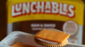 In this photo illustration, a pack of Lunchables is displayed in San Anselmo, California.