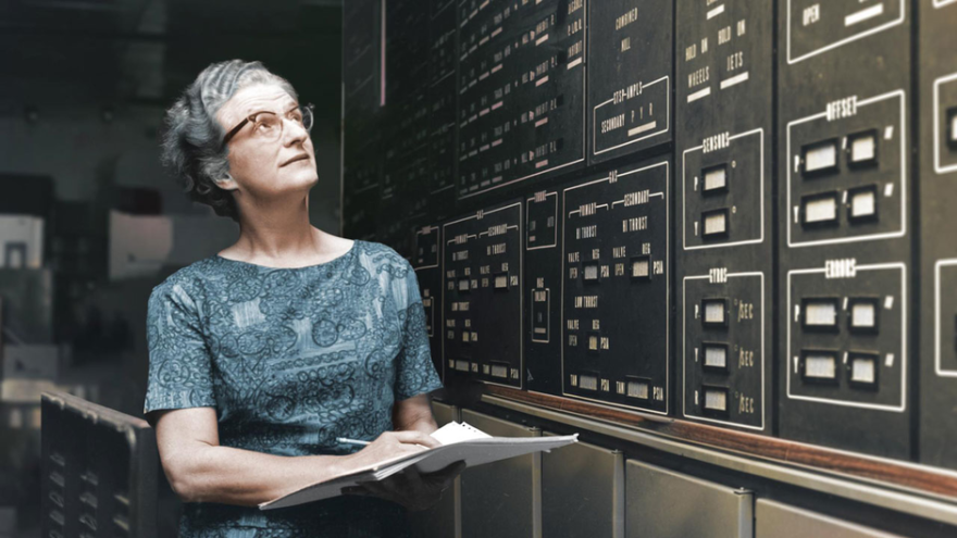 The late Nancy Grace Roman