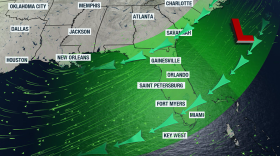 Synoptic scenario over the next few days.