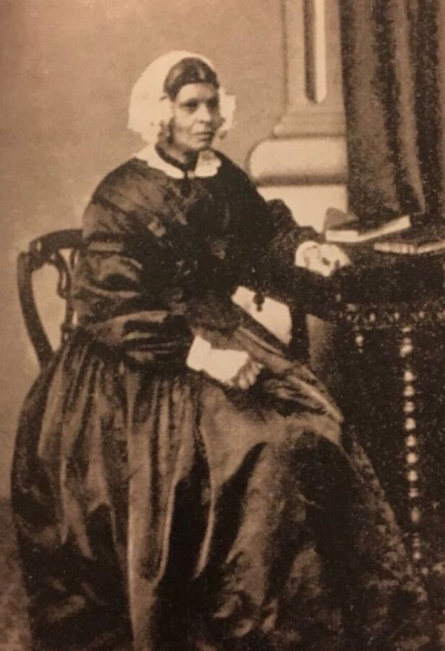 A portrait of Mary Ann Macham, who — in 1830 — escaped slavery in Virginia and found freedom in England