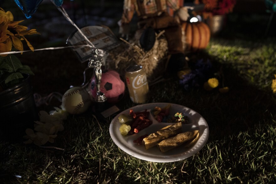 Tess Marie Mata's offerings of her favorite food.