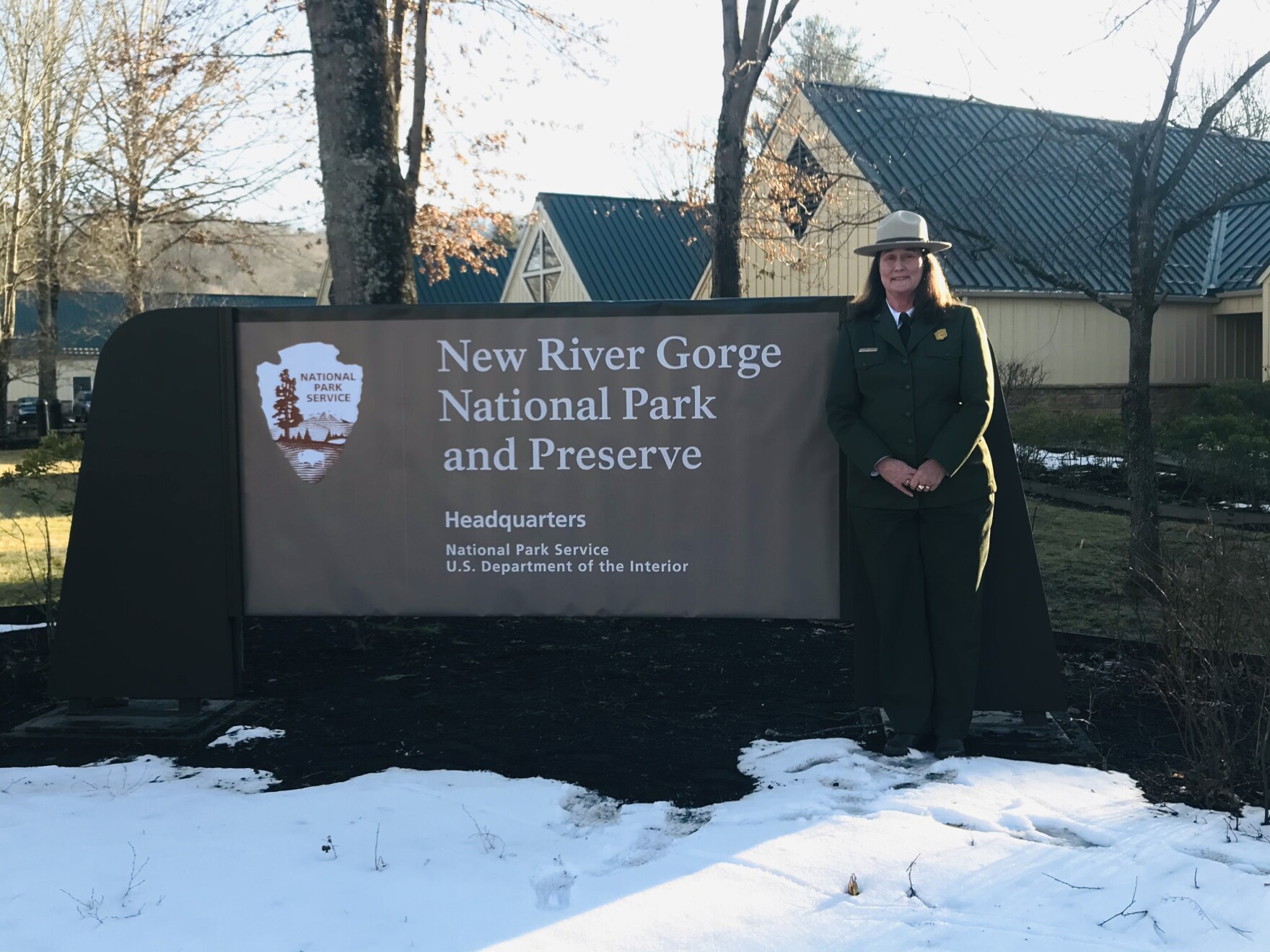 New River Gorge National Park Sign