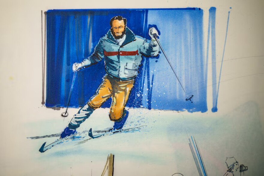 (Trent Nelson | The Salt Lake Tribune) Designs by Steve McDonald in the Utah State University's Outdoor Recreation Archive, located at the Merrill-Cazier Library in Logan on Monday, June 9, 2025.