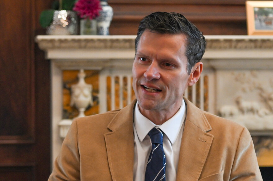 James Cousins is the eighth president of Wilkes University.
