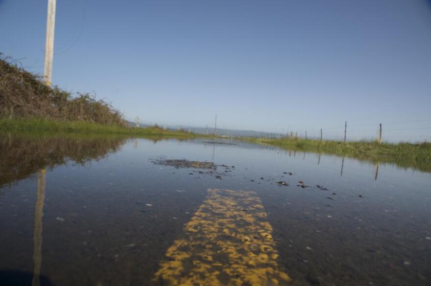 Flooding in Loleta | File photo from Humboldt Now