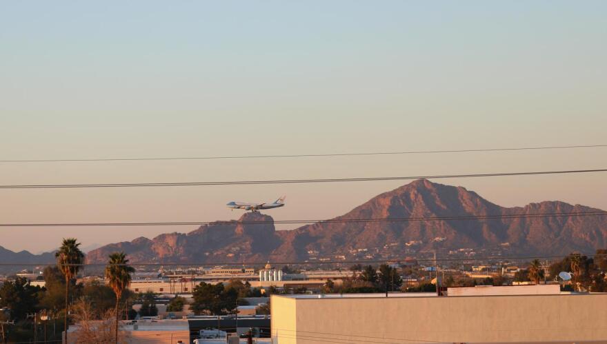 Air Force One landing