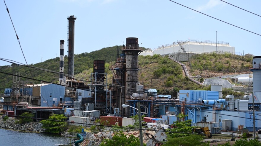 A generation failure at the Randolph Harley Power Plant on St. Thomas, pictured, caused a district-wide power outage late this afternoon on St. Thomas and St. John.