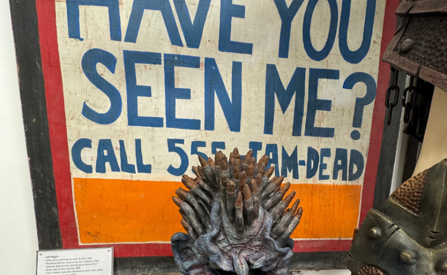 GWAR Arts and Props from their exhibit.