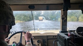 The North Carolina National Guard was deployed to help in the fight against Florence.