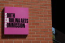 The outside of the South Carolina Arts Commission building in Columbia.