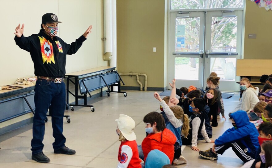 Northern Ute tribal member Skyler Lomahaftewa has been partnering with the Aspen Historical Society to teach Ute history and present-day culture to students from 2nd to 8th grade in the Roaring Fork and Colorado River valleys.