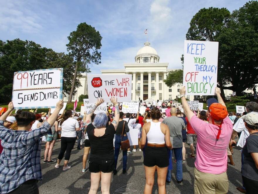 abortion rally