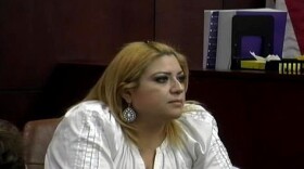 A county court barred Alejandrina Cabrera from running for city council last week, claiming she lacked the English language skills necessary for the job. She's since filed an appeal and hopes to get back in the race before ballots are printed on Feb. 7.