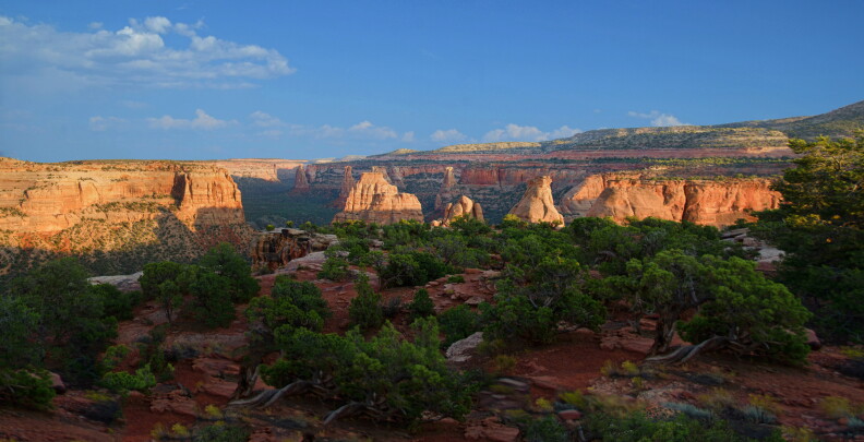A beautiful overlook in Colorado.
