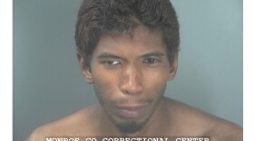 Ian Thorpe's 2021 booking photo.