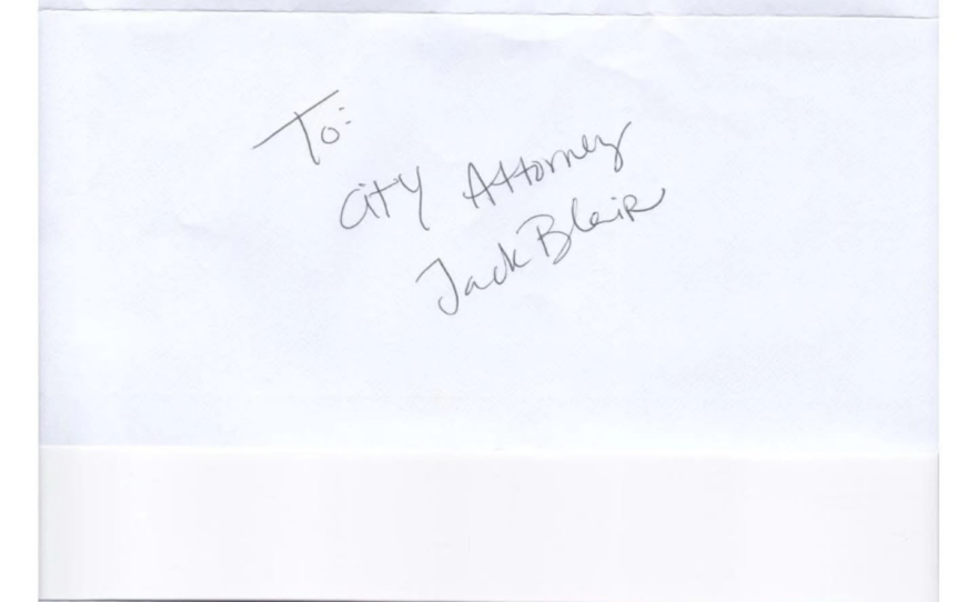 Screenshots of a few letters written by supporters and members of the unhoused community addressed to Tulsa City officials.