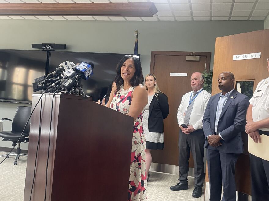 Milwaukee Public Schools Superintendent discusses the cause of the fire that destroyed Lincoln Acenue School in late June 2026. The fire department and Milwaukee Public Schools hosted a joint news conference on Aug. 10, 2026.
