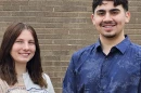 Pontiac High School students Andrew Diaz and Allison Hovaniec helped draft the bill that would mandate vape disposal programs. Completed as part of a class assignment, the duo said the experience was “life changing.”