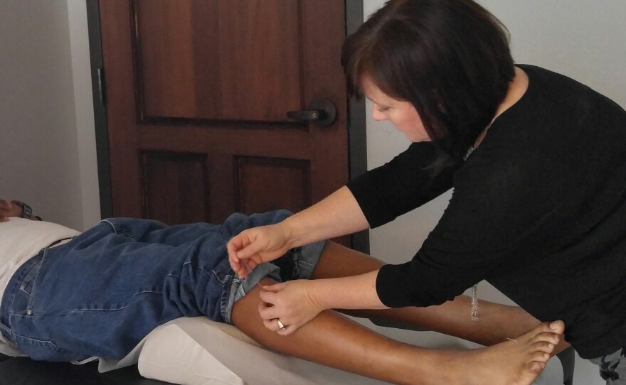 Harken Health members get free acupuncture at the clinic. 