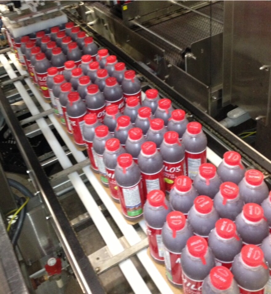 Milo's Sweet Tea factory in Bessemer