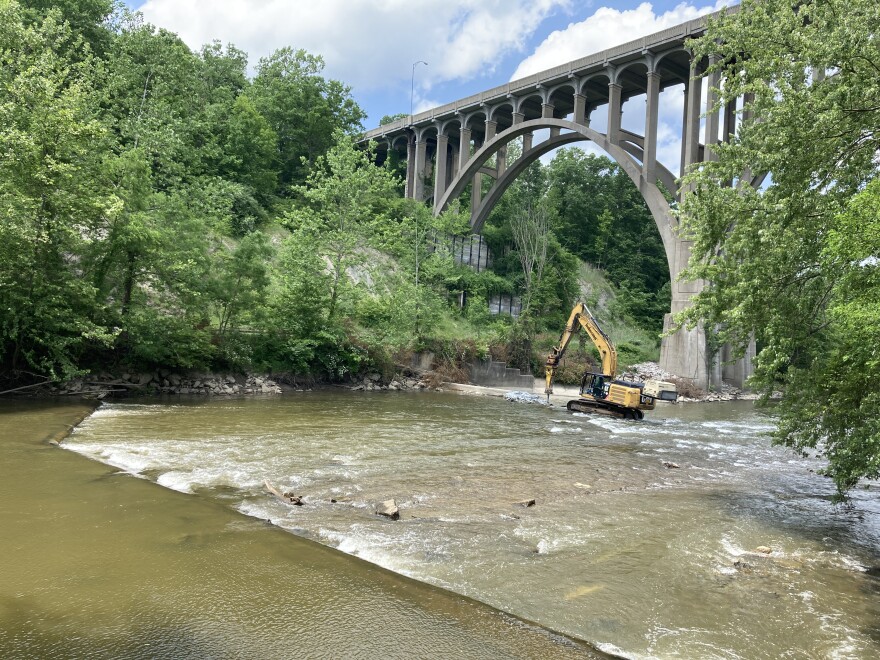 Historic Predecessor To Brecksville Dam Revealed As Removal Continues