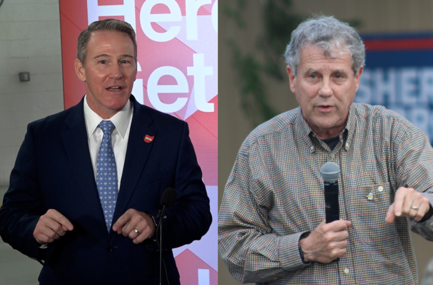 U.S. Sen. Jon Husted (R-OH) in January 2025, and Democratic former U.S. Sen. Sherrod Brown in October 2024