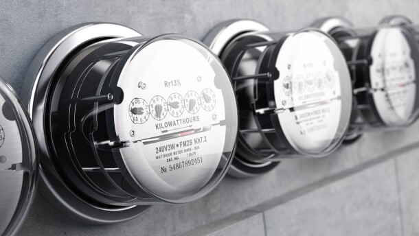 Kilowatt hour electric meters, power supply meters. 